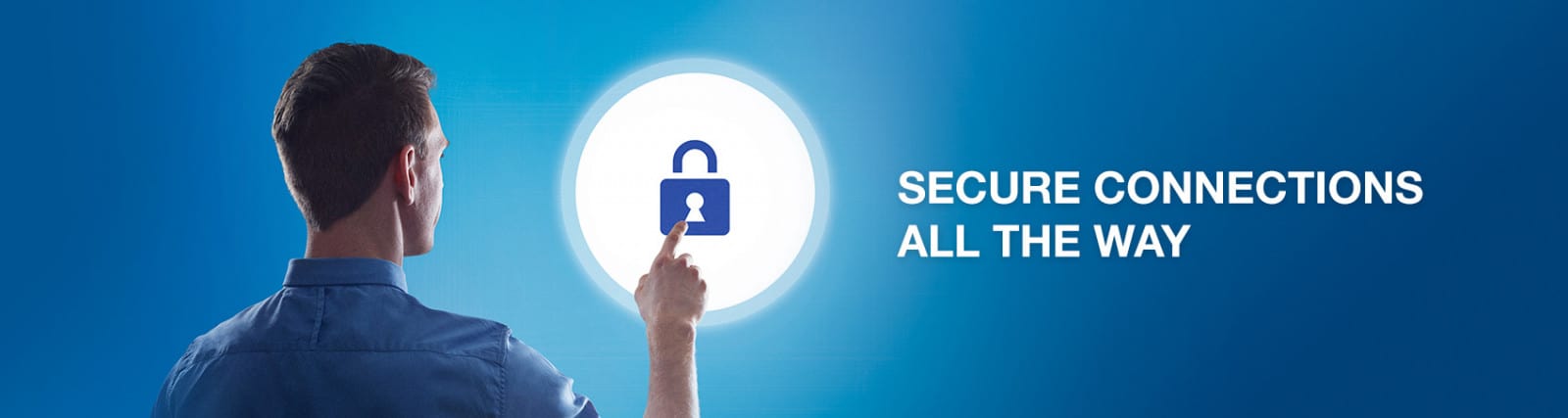 Secure connections banner, OJ Electronics A/S