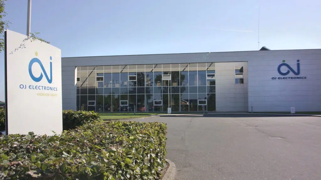 OJ Electronics A/S, headquarters in Sønderborg, Denmark